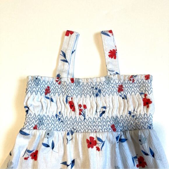 ❤️5/$25 SALE Carter’s Just One You Spring Floral Smocked One Piece Jumpsuit - Picture 3 of 8